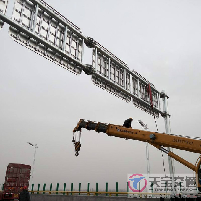 渝北高速公路标志杆厂家 指引着人们安全行驶